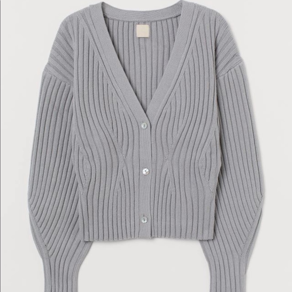 H & M Rib Knit Cardigan